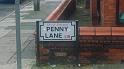 Penny Lane in Liverpool